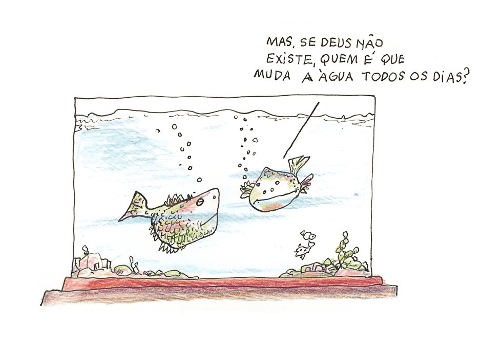 Desenho, 1986. Nanquim e lápis de cor sobre papel, 22,1 x 33,1 cm.