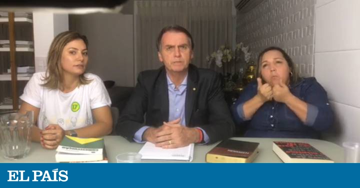 O primeiro discurso de vitória por Facebook Live