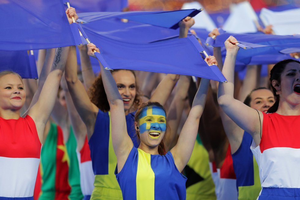 Fotos: Abertura da Copa do Mundo feminina tem zagueira como