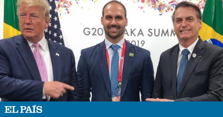 Eduardo Bolsonaro, um aspirante a embaixador abençoado por Trump e por seu pai