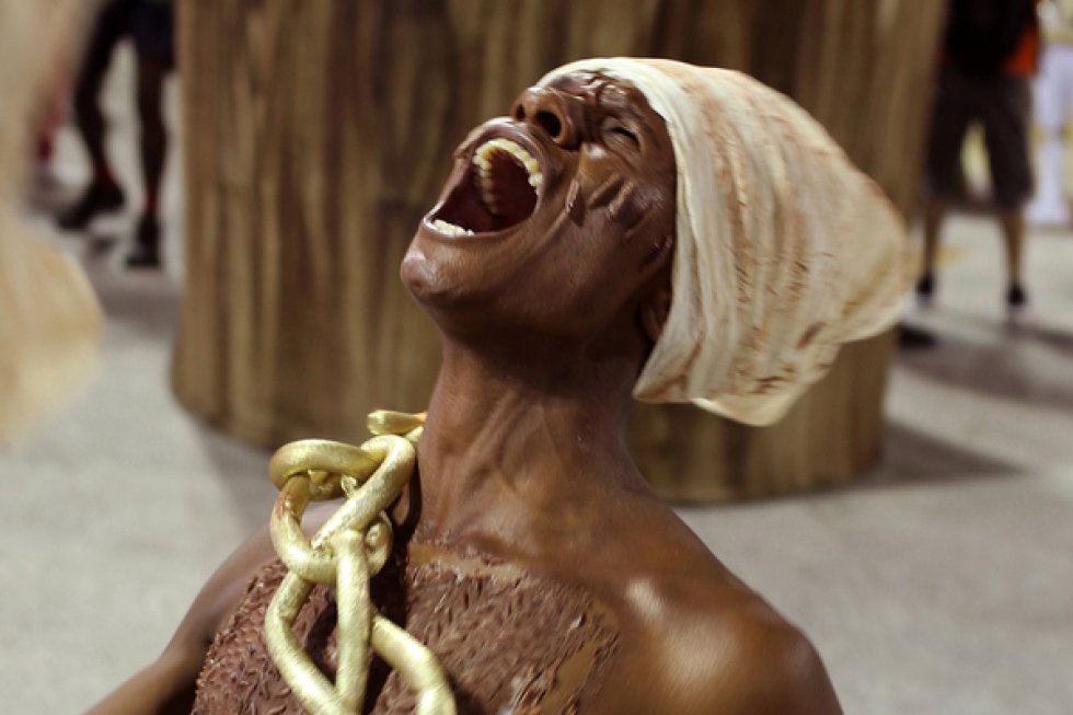 Unidos de Bangu trouxe a vergonhosa história da escravidão no Brasil.rn