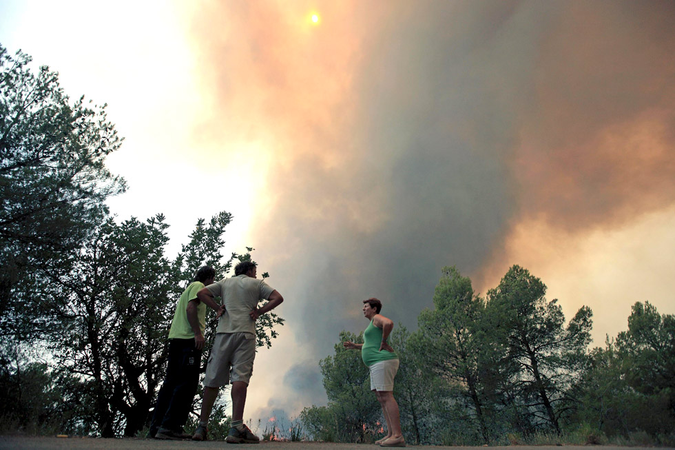 Fotos Incendio forestal en Valencia Madrid EL PAÍS