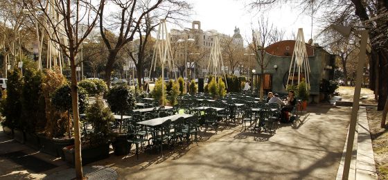 El Café Gijón Se Queda Sin Su Terraza Madrid El País