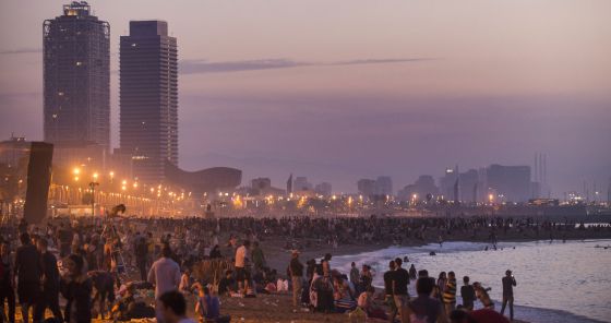 fiestas en la playa barcelona