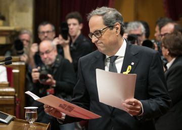 Torra reitera que su prioridad es construir la “república catalana” y el proceso constituyente