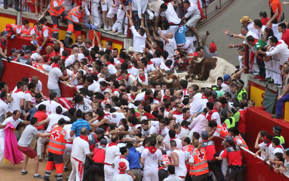 Fotos: Séptimo encierro de San Fermín 2013 | Cultura | EL PAÍS