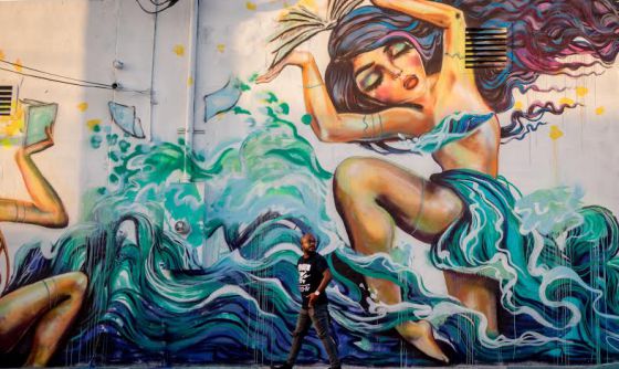 El Arte Callejero De Fiorela Silva Street Art Street Art Art