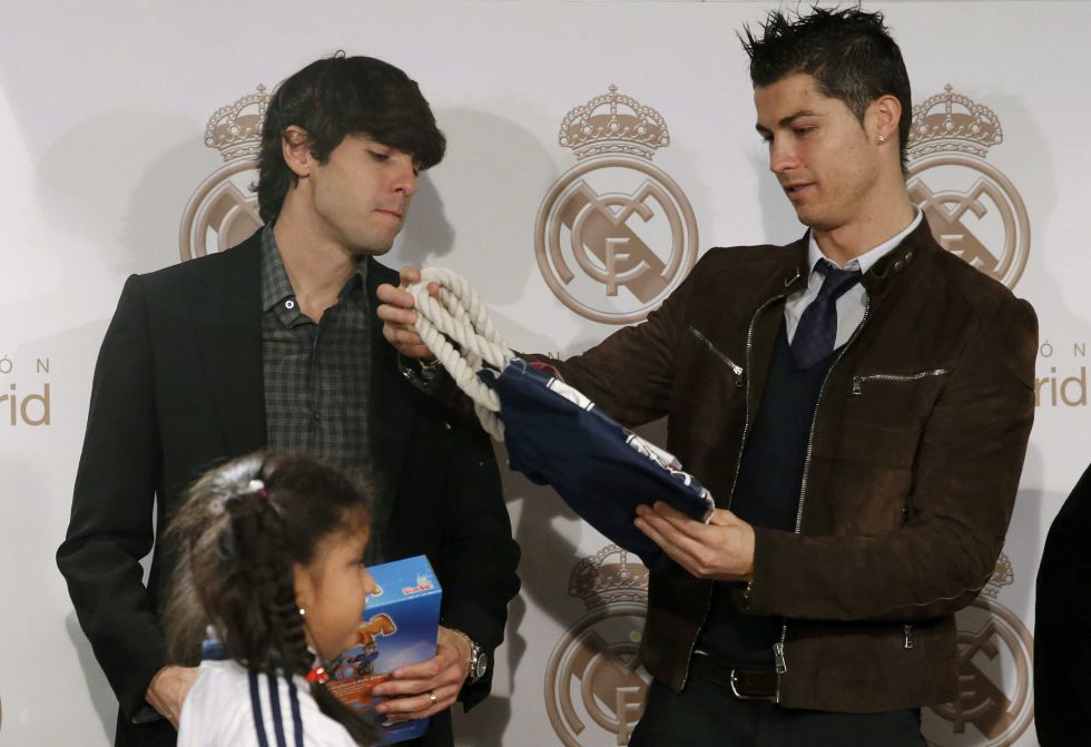 Kaká y Cristiano Ronaldo