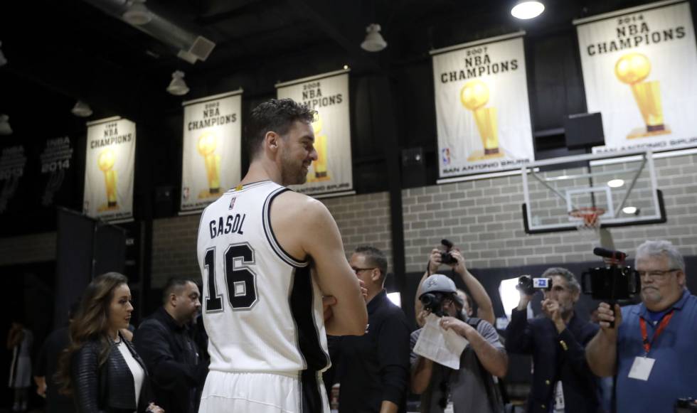 camiseta gasol spurs