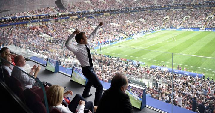 Macron, champion, Macron, champion