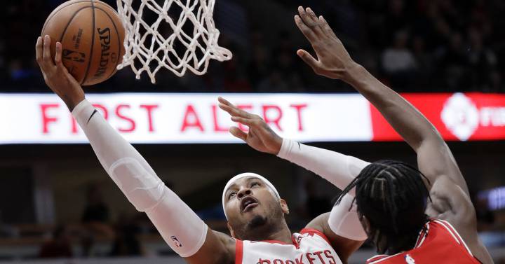 Carmelo Anthony, de estrella de la NBA a jornalero en los Blazers - EL PAIS