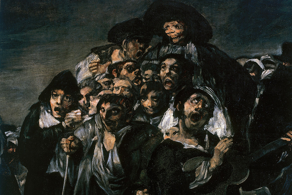 Detalle de 'La Romería de San Isidro', de Francisco de Goya | Edición ...