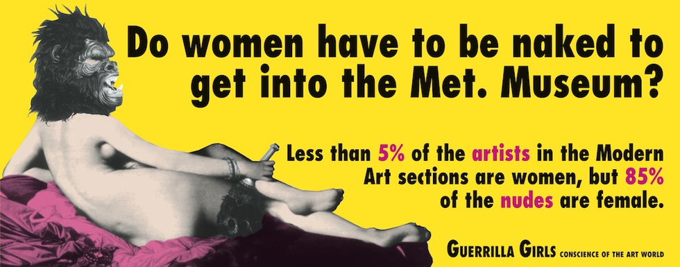 Resultado de imagen de guerrilla girls