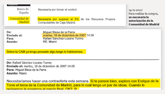 Correos de Blesa delatan la compra sin controles del banco 