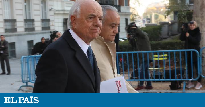 Francisco González, ante el juez: “Pudo haber alguna conducta irregular de carácter individual que yo desconozco” - EL PAIS