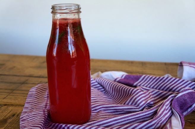 jugo de sandia receta