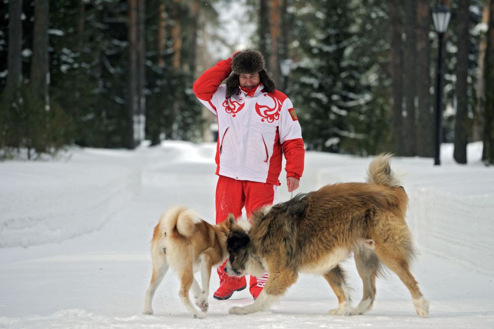 Fotos Putin y su amor por los perros Fotografía EL PAÍS