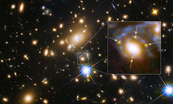 Resultado de imagen de El HUblle capta galaxias a miles de millones de años luz"