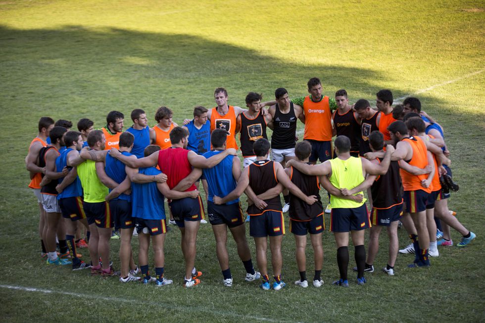 Presentamos a algunos integrantes de la selección española de rugby, con un fuerte componente francés