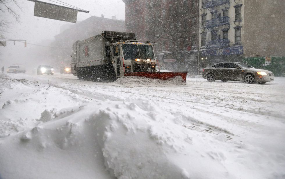 Resultado de imagen para tormenta de nieve en EEUU