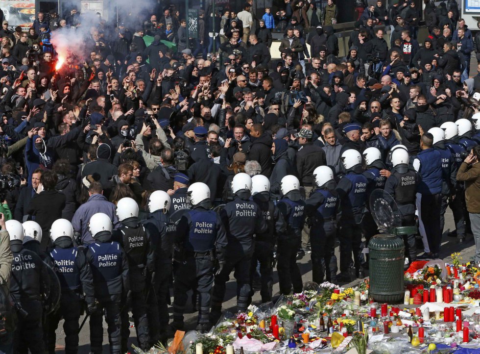 Fotos Disturbios En Bruselas Durante La Concentraci N Por Las V Ctimas