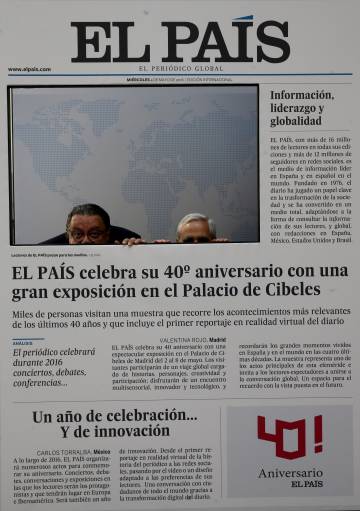 Prensa: 40 años de EL PAÍS  Opinión  EL PAÍS