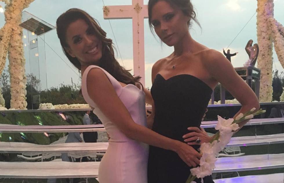 eva longoria y pepe bastón: eva y pepe, una boda nada íntima