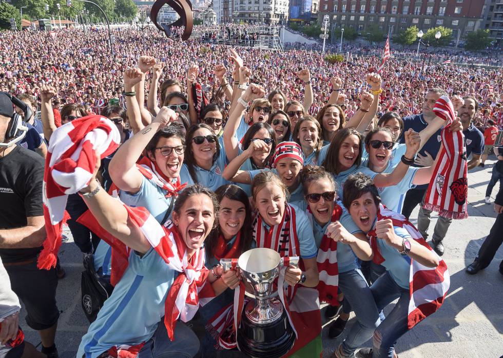 Resultado de imagen de futbol femenino athletic"