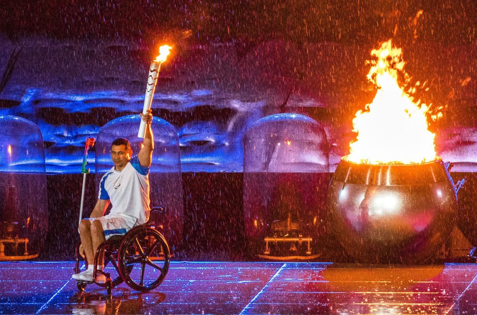 Fotos: A abertura dos Jogos Paralímpicos do Rio 2016, em imagens