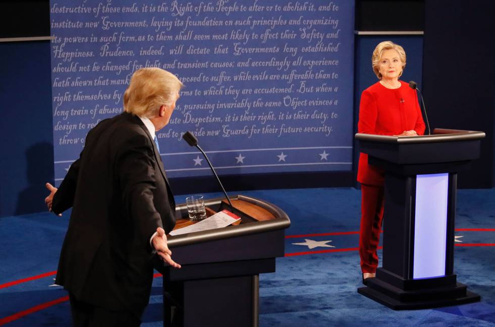 Fotos El Debate Entre Clinton Y Trump En Imágenes Internacional