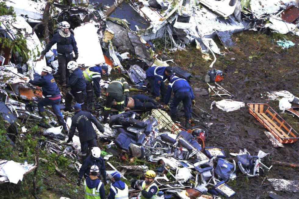 Fotos: El accidente de avión del Chapecoense en Colombia | Internacional |  EL PAÍS
