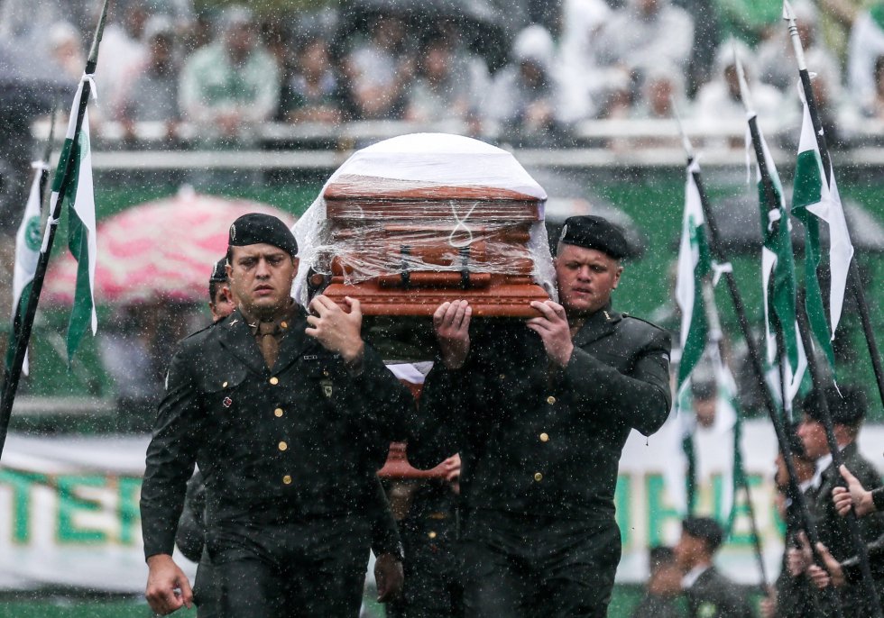 Fotos: El funeral por las víctimas de accidente de avión del Chapecoense |  Internacional | EL PAÍS
