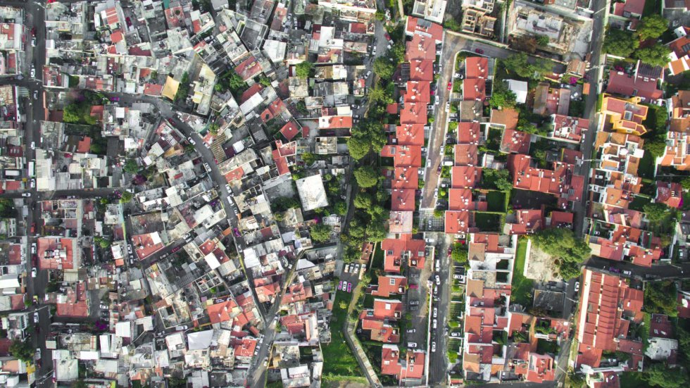 Fotos: La desigualdad de la Ciudad de México desde las alturas
