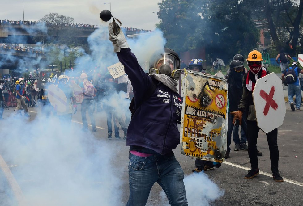 Fotos Nuevas manifestaciones en Venezuela Internacional EL PAÍS
