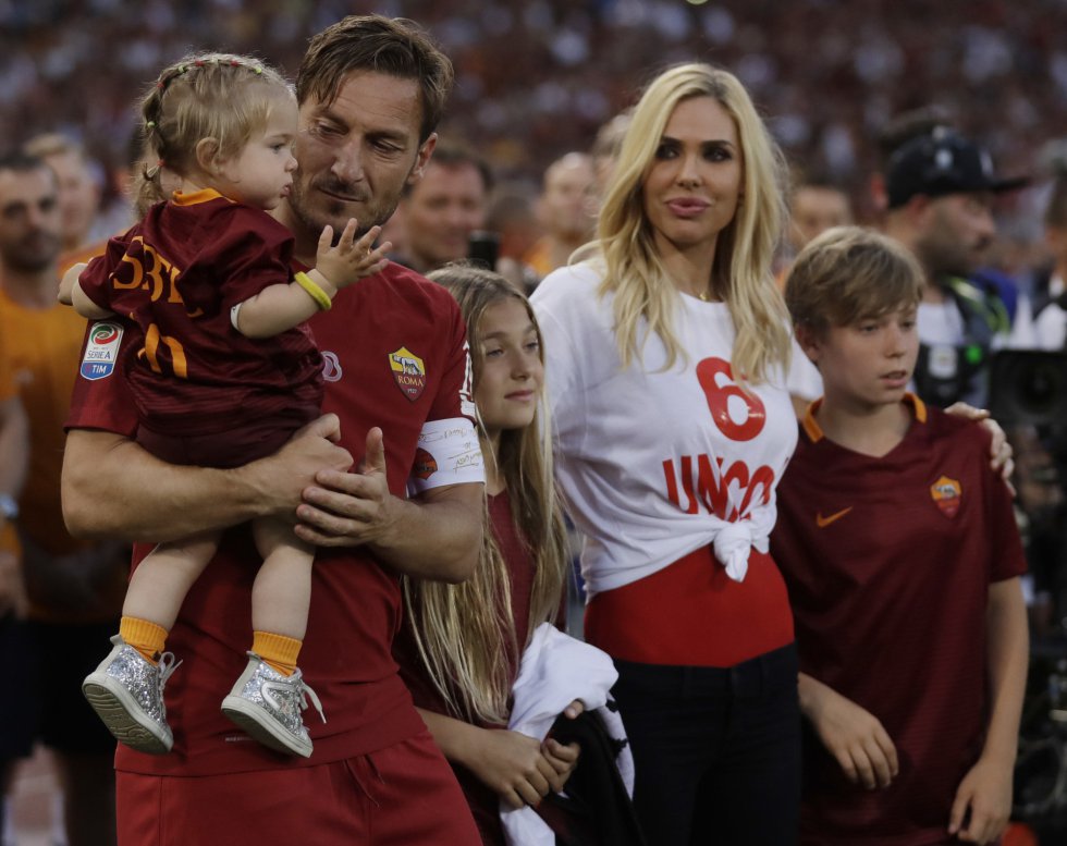 Fotos: El emotivo adiós de Francesco Totti a la Roma en 