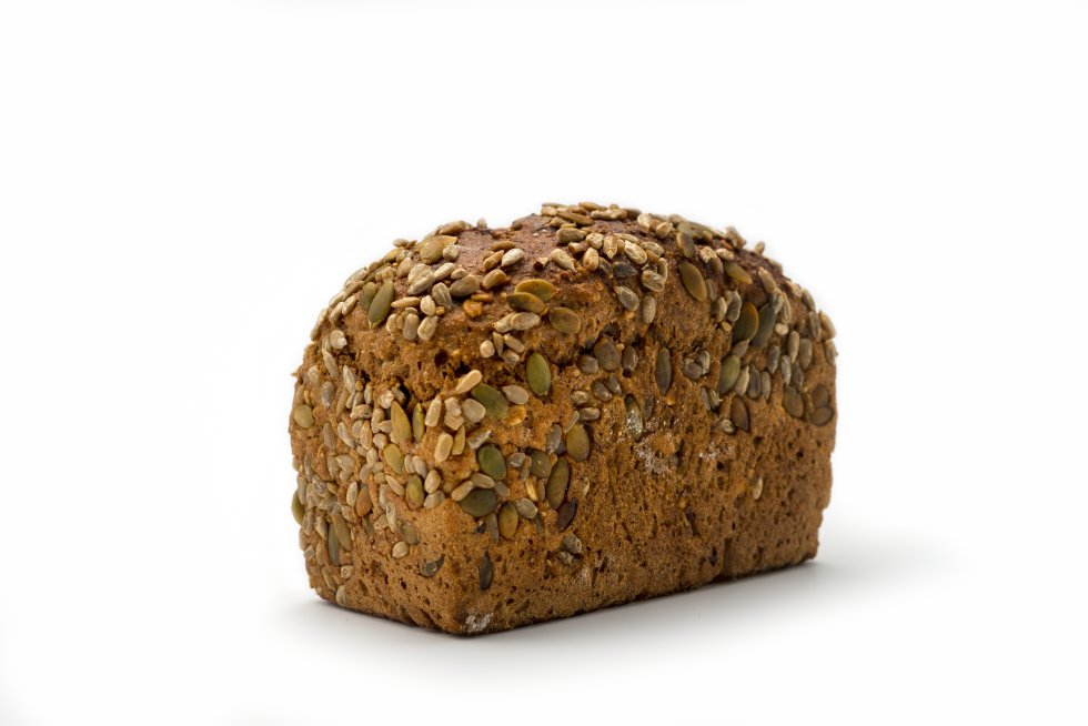 diabetes de pan de pan integral de centeno de espinaca caliente