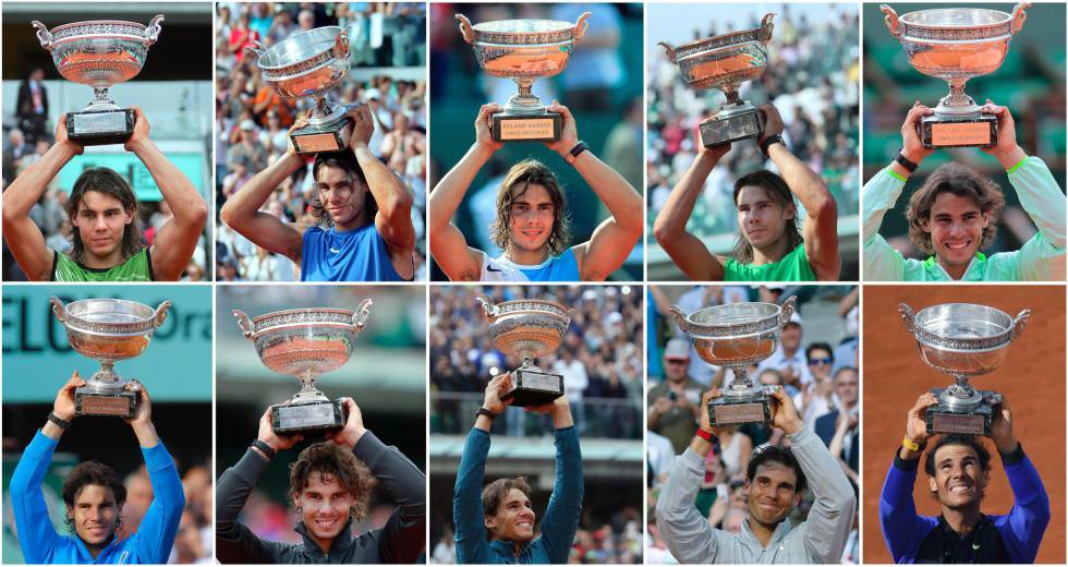 Agacharse Sinceridad Establecer Fotos: Los diez triunfos de Rafa Nadal en Roland Garros | Deportes | EL PAÍS