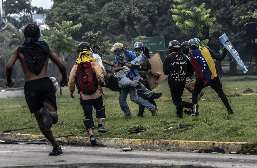 Fotos Tres meses de protestas en Venezuela Internacional EL PAÍS