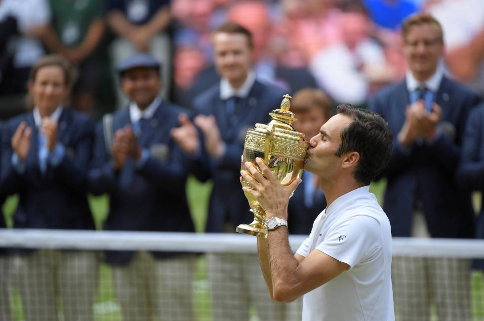 mostrar explique cuatro veces Fotos: Roger Federer - Marin Cilic, la final de Wimbledon 2017, en imágenes  | Deportes | EL PAÍS