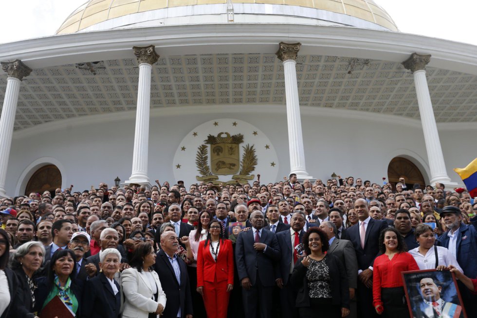 Fotos Venezuela Opositores Y Chavistas Se Enfrentan Por La Constituyente Internacional El Pa S