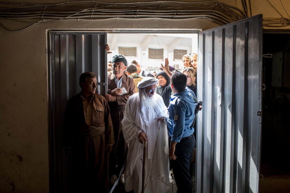 Fotos La región autónoma del Kurdistán iraquí vota el referéndum de