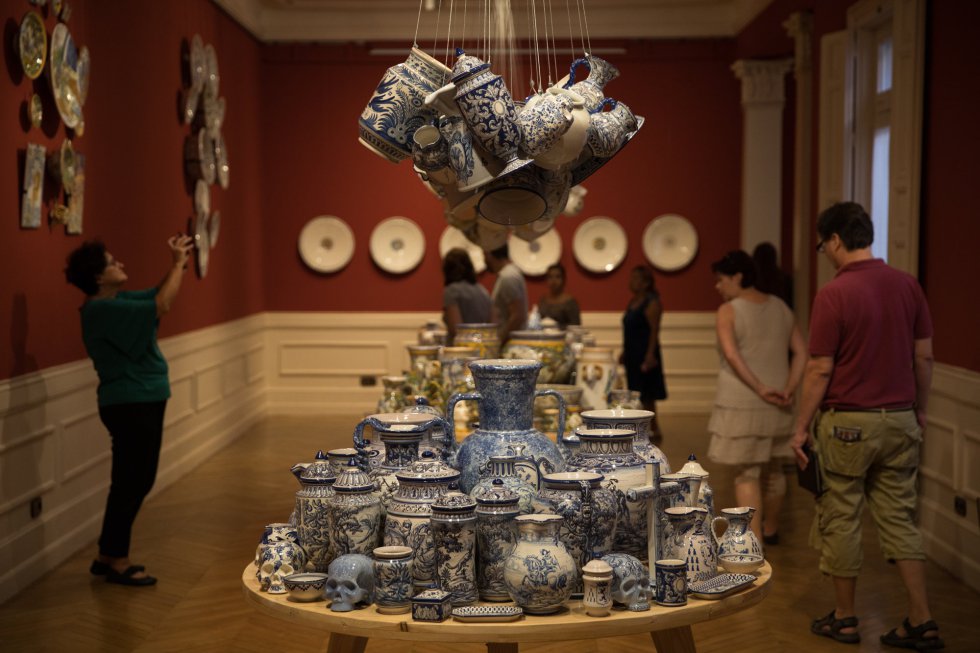 Evolución Revolución "del centro Cerámico Talavera en el Museo Cerralbo.