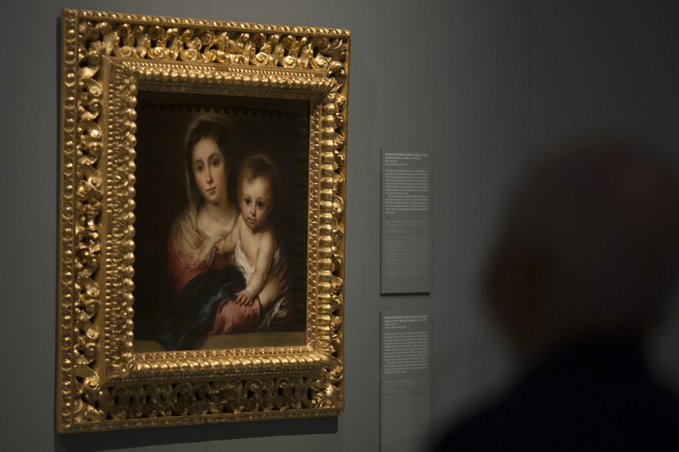 La obra 'Virgen con el niño'.