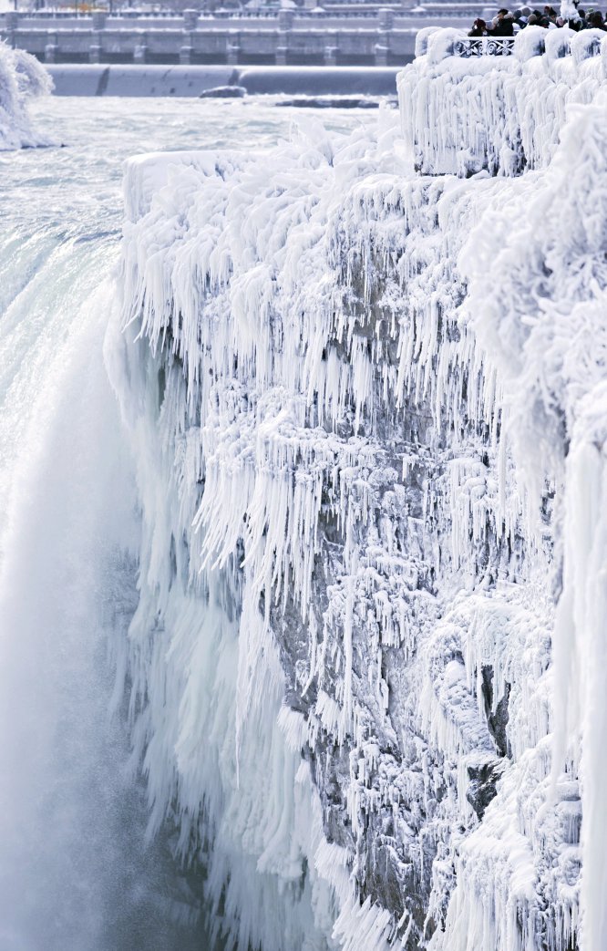 sed Reportero motivo Fotos: Las cataratas del Niágara heladas por el frío extremo | Actualidad |  EL PAÍS