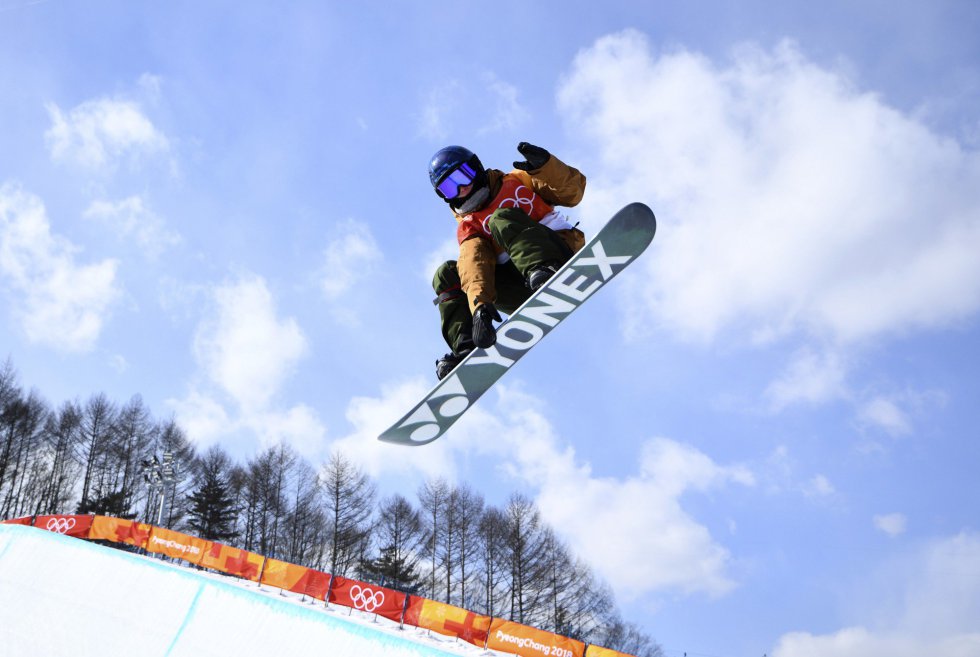 Desenho de Jogos Olímpicos de Inverno de PyeongChang 2018 para