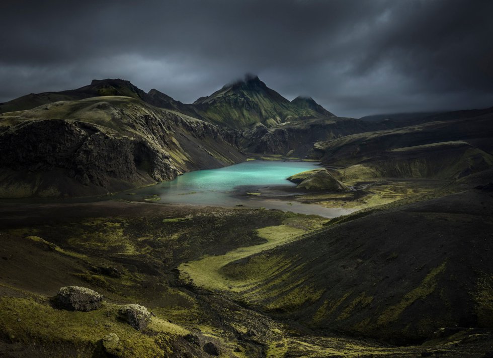 Fotografia ganhadora na categoria: Mountains. Southern Highlands, Islândia.