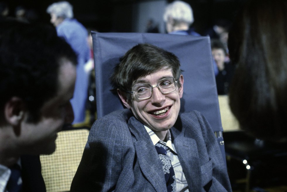 Stephen Hawking em Princeton, em 10 de outubro de 1979.