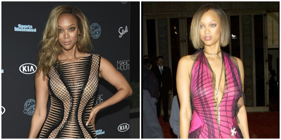 Una de las modelos más reconocidas del panorama internacional es, sin lugar a dudas, Tyra Banks. Esta californiana de 44 años, que alcanzó la fama en los años 90, se retiró del mundo de las pasarelas en 2005 y para producir y presentar los programas ‘America’s Next Top Model’ y ‘The Tyra Banks Show’. Hasta que abandonó su vida como supermodelo, Banks desfiló para grandes marcas como Victoria’s Secret, Polo Ralph Lauren, Dolce & Gabbana, Yves Saint-Laurent o Chanel. Además, en 1997 se convirtió en la primera modelo negra en aparecer en la edición de trajes de baño de la revista ‘Sports Illustrated’. Actualmente Banks está centrada en su carrera como directora de la firma de cosméticos Tyra Beauty.