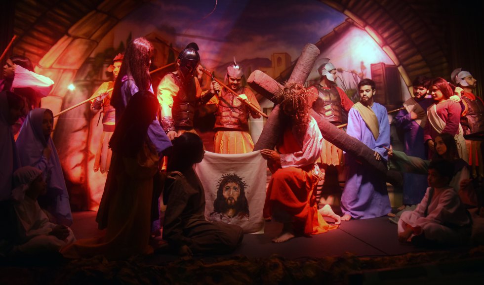 Vía crucis de Semana Santa