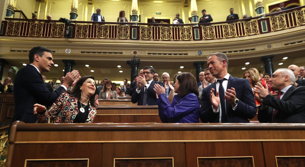 Fotos: La moción de censura del PSOE a Mariano Rajoy, en imágenes ...